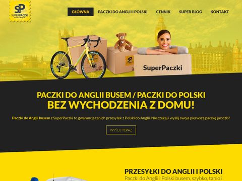 Superpaczki.pl do Anglii