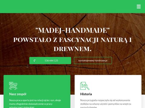 Madej-handmade.pl - stoliki z żywicy