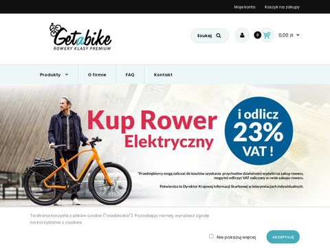 Getabike.pl - rowery elektryczne