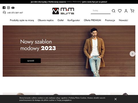 Mmsuits.pl producent garniturów