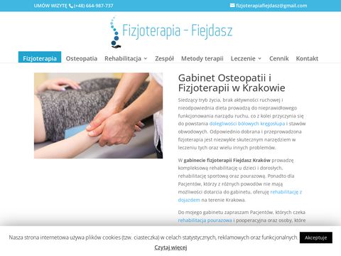 Jakub Fiejdasz - fizjoterapia w Krakowie