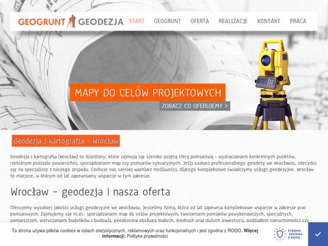 Geogrunt.eu geodezja - Wrocław i okolice