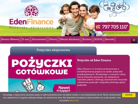 EdenFinance.pl - pożyczka ekspresowa