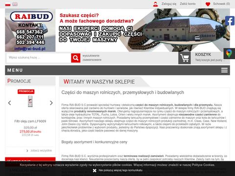 Sklep.rai-bud.pl łańcuchy rolkowe
