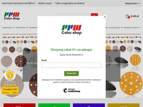 ColorShop.pl - sklep lakierniczy online