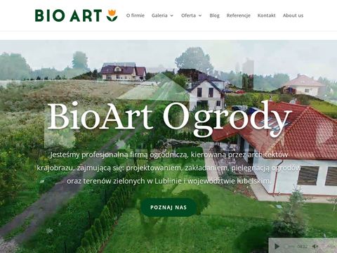 BioArt architektura krajobrazu