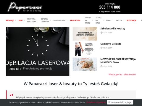 Paparazzi.clinic depilacja laserowa w Lublinie