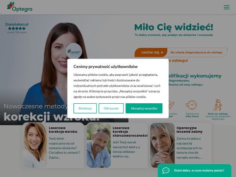 Optegra.com.pl klinika okulistyczna