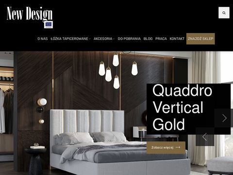 Newdesign.pl - producent łóżek tapicerowanych