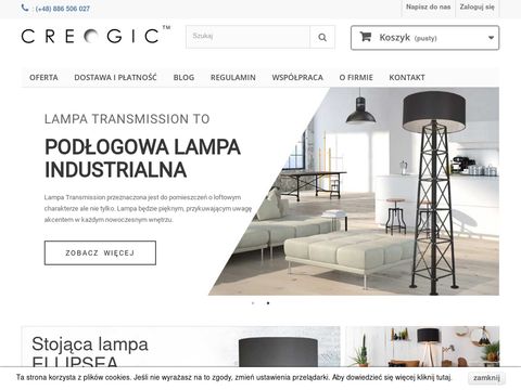 Creogic.pl lampy nowoczesne