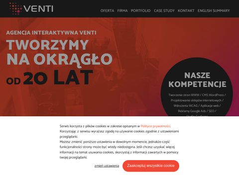 Venti.pl tworzenie stron internetowych