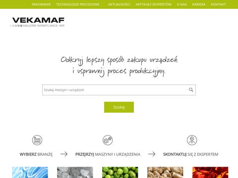 Vekamaf.com.pl nowe możliwości technologiczne