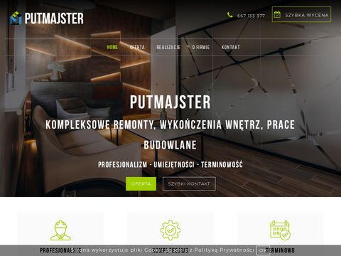 Putmajster.pl firma remontowo budowlana