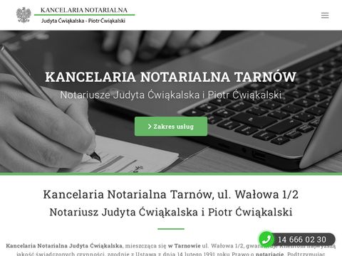 Notariusze-tarnow.pl - kancelaria notarialna