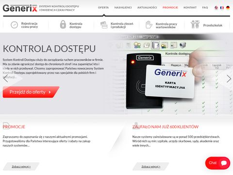 Generix.com.pl - ewidencja czasu pracy