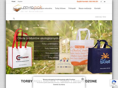 Miropak.pl torby ekologiczne