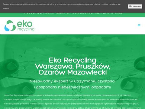 Ekorecycling.pl odpady niebezpieczne