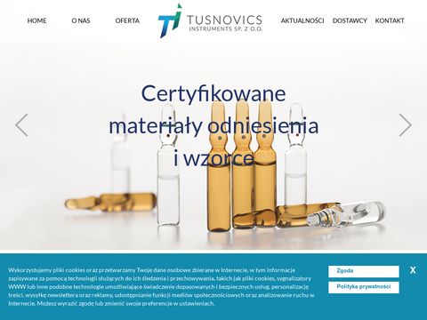 Tusnovics.pl sprzęt laboratoryjny dla farmacji