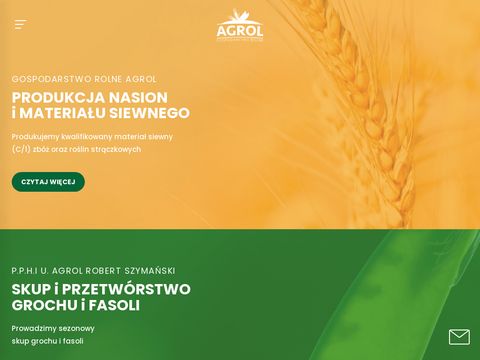 Agrol-szymanski.pl - produkcja nasion