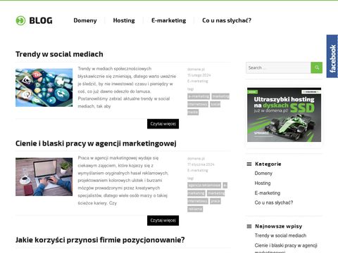 Blog.domena.pl hosting