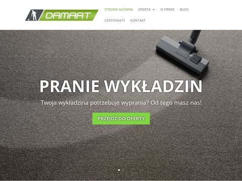 Damart-pranie.pl sprzątanie Łódź