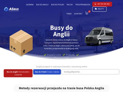 Asbus-transport.pl z Anglii do Polski