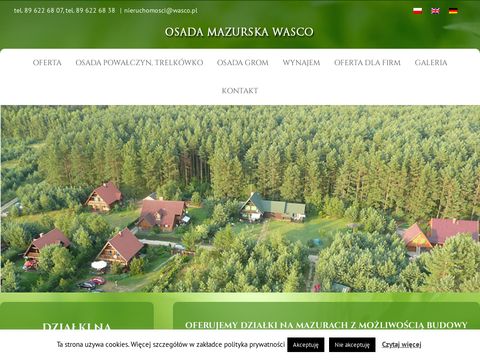 Osadamazurska.pl - oferta sprzedaży działek
