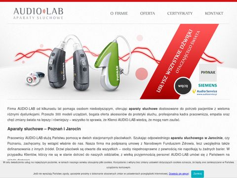 Audio-lab.pl - badanie słuchu Poznań