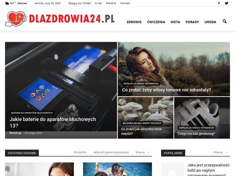 Dlazdrowia24.pl - kosmetyki apteczne