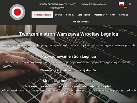 Tworzenie-stron-www-wroclaw.pl grafik komputerowy