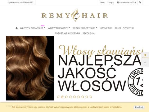 Remy-hair.pl przedłużanie włosów