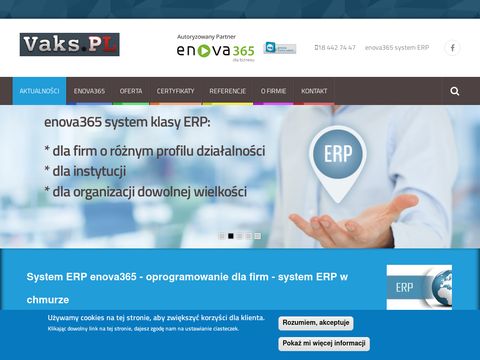 Enova ERP system od Vaks.PL