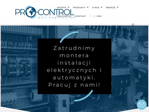 Pro-control.pl systemy sterowania
