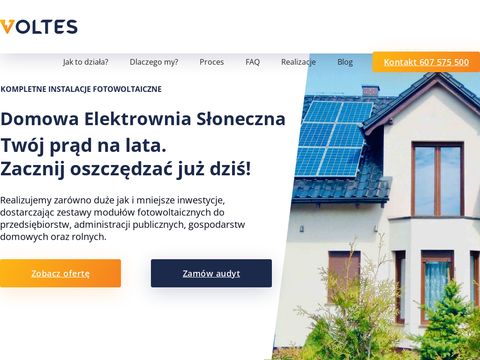 Voltes.pl - montaż systemów fotowoltaicznych