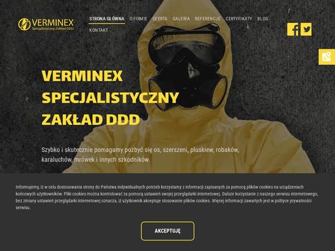 Verminex.pl dezynfekcja mieszkań po zmarłych