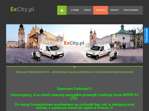 Excity.pl - Firmy kurierskie Kraków