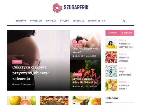 Szugarfrik.pl cukrzyca typu 1 2 dieta
