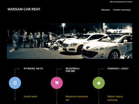 Warsaw-car-rent.pl nowoczesna wypożyczalnia