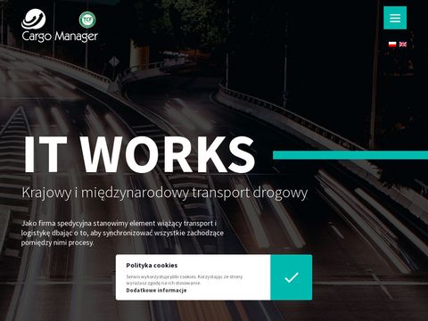 Cargomanager.pl międzynarodowy transport drogowy