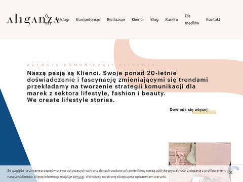 Aliganza.pl fashion PR agencja