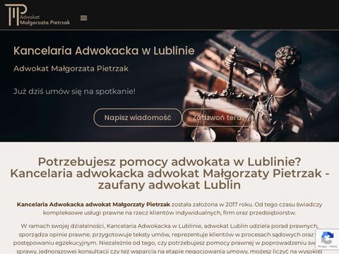 Lublinadwokat.com.pl Małgorzata Pietrzak