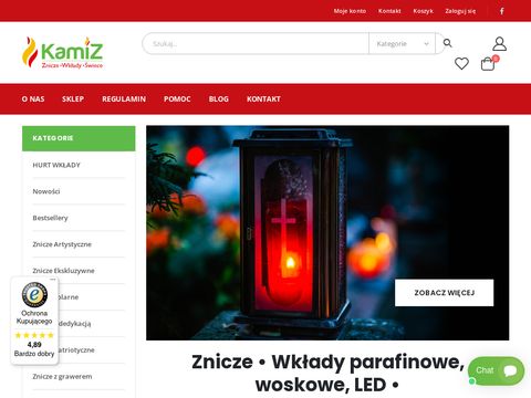 Kamiz24.pl znicze wkłady online