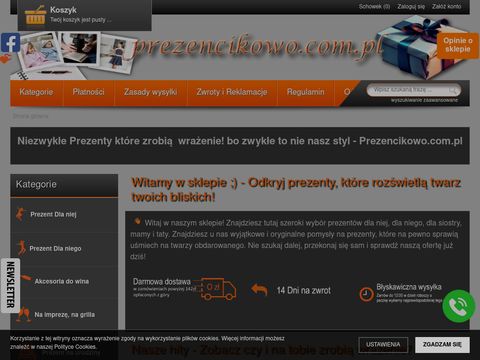 Prezencikowo.com.pl - u nas najlepszye prezenty