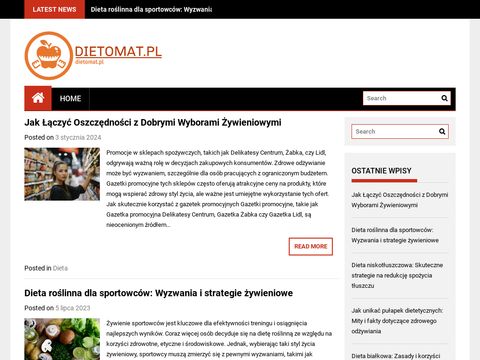 Dietomat.pl układamy skuteczne diety online
