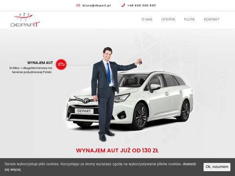 Depart.pl wypożyczalnia samochodów
