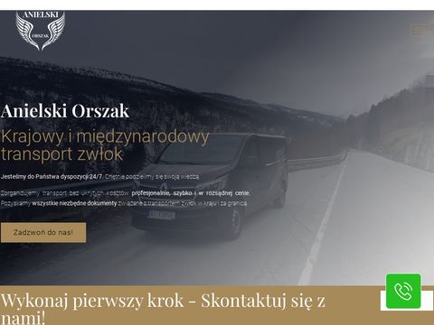 Anielski-orszak.pl międzynarodowy transport zwłok