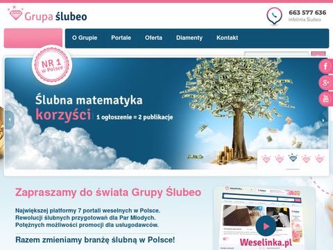 Grupaslubeo.pl - portale weselne