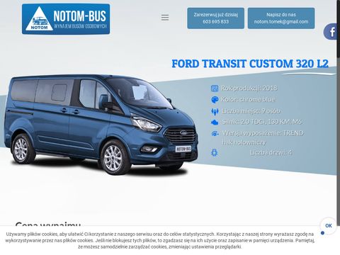 Notom-bus.pl do wynajęcia