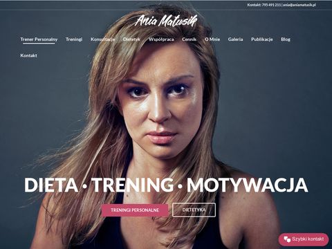 Ania Matusik Instruktor Fitness Warszawa
