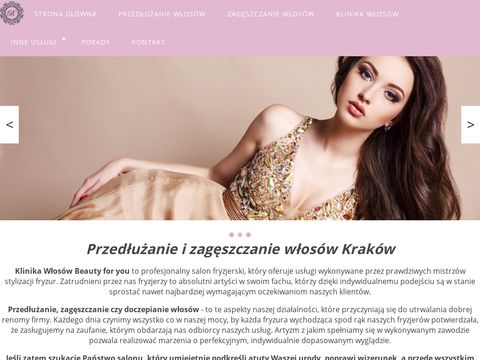 Beauty For You - zagęszczanie włosów Kraków